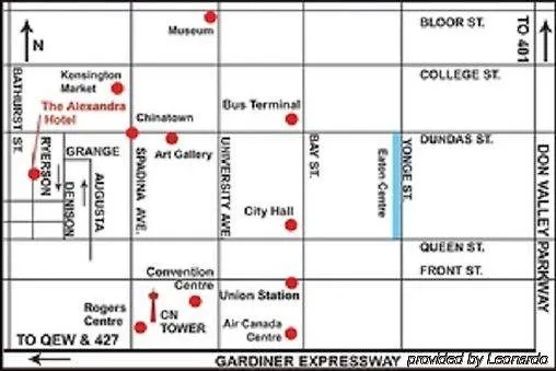 The Alexandra Hotel Toronto 2*,  Canada